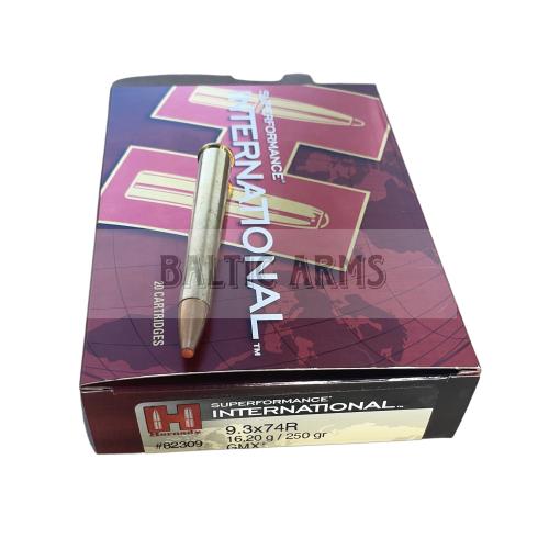 HORNADY 9.3x74R 250 gr GMX SPF